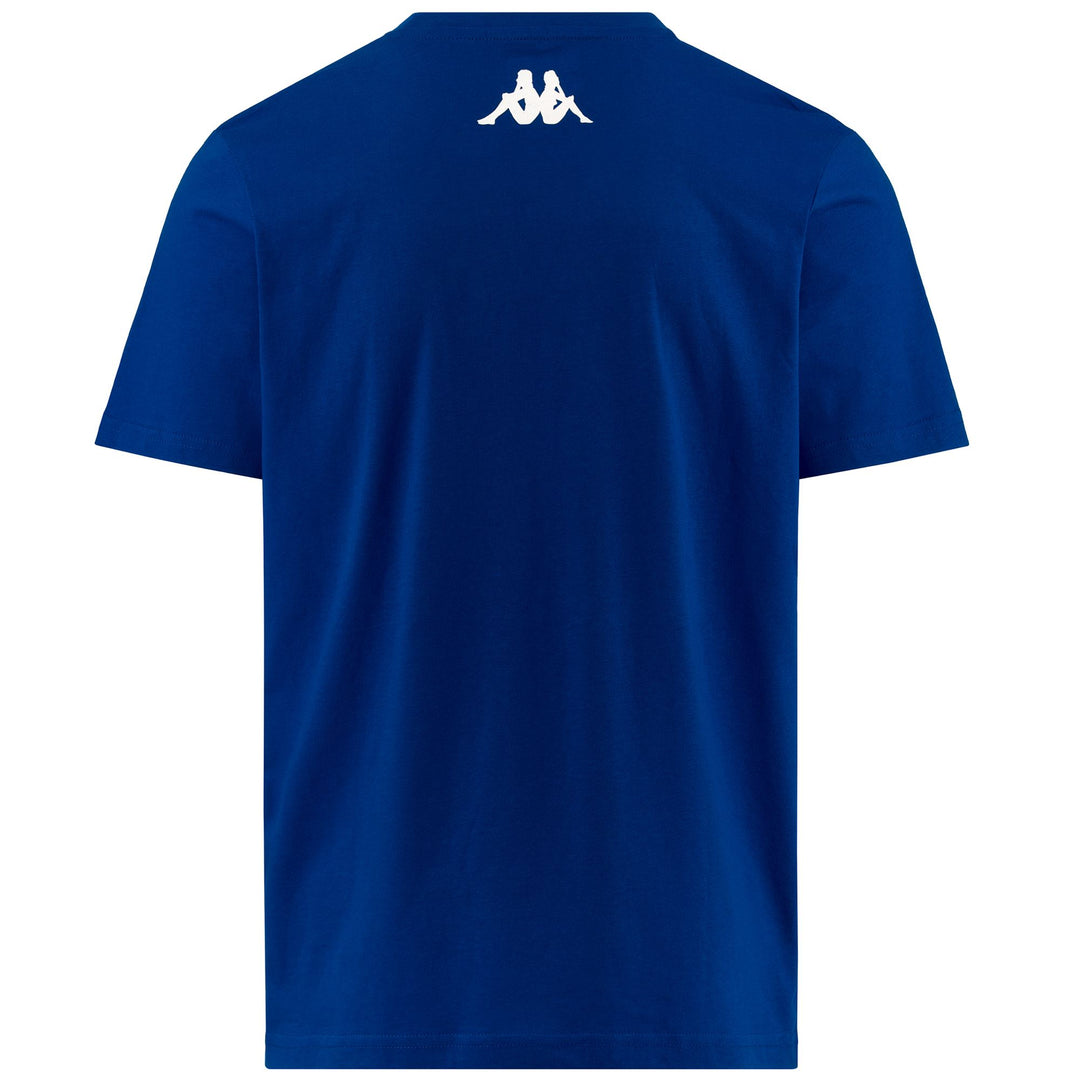 T-ShirtsTop Man KAPPA4TRAINING BRIZZO T-Shirt BLUE SAPPHIRE Dressed Side (jpg Rgb)		