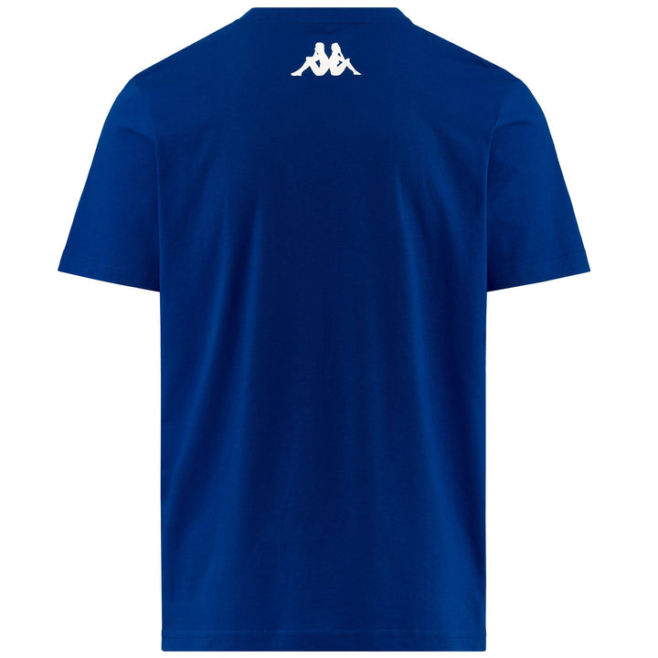 T-ShirtsTop Man KAPPA4TRAINING BRIZZO T-Shirt BLUE SAPPHIRE Dressed Side (jpg Rgb)		