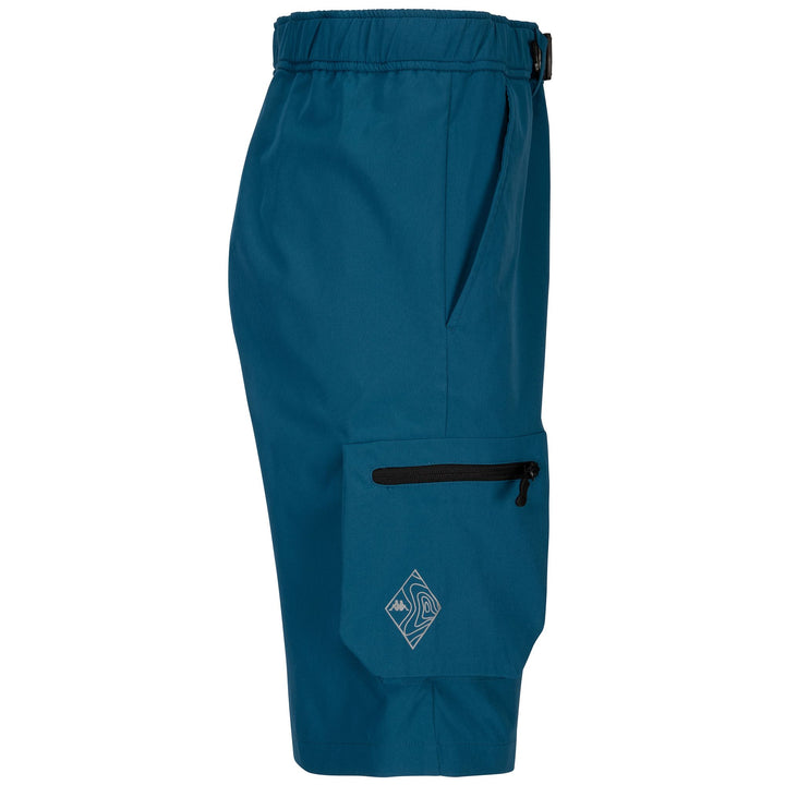 Shorts Man BORTIS Sport  Shorts BLUE LT INK - BLACK Dressed Front (jpg Rgb)	
