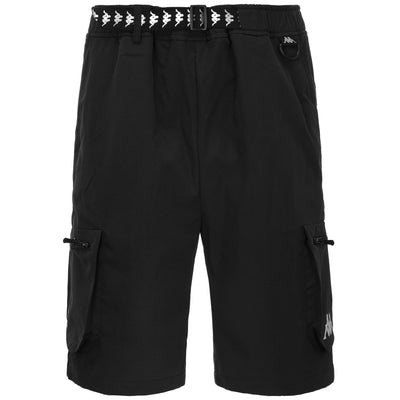 Shorts Man BORTIS Sport  Shorts BLACK LIGHT - BLACK | kappa Photo (jpg Rgb)			
