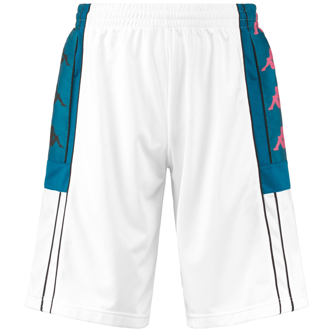 Shorts Man 222 BANDA 10 ARWELLO Sport  Shorts WHITE-OCEAN DK-RASPBERRY-BLACK Photo (jpg Rgb)			