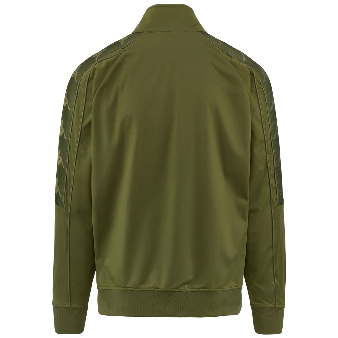 Fleece Man 222 BANDA 10 LIGHT Jacket GREEN PARSLEY Dressed Side (jpg Rgb)		