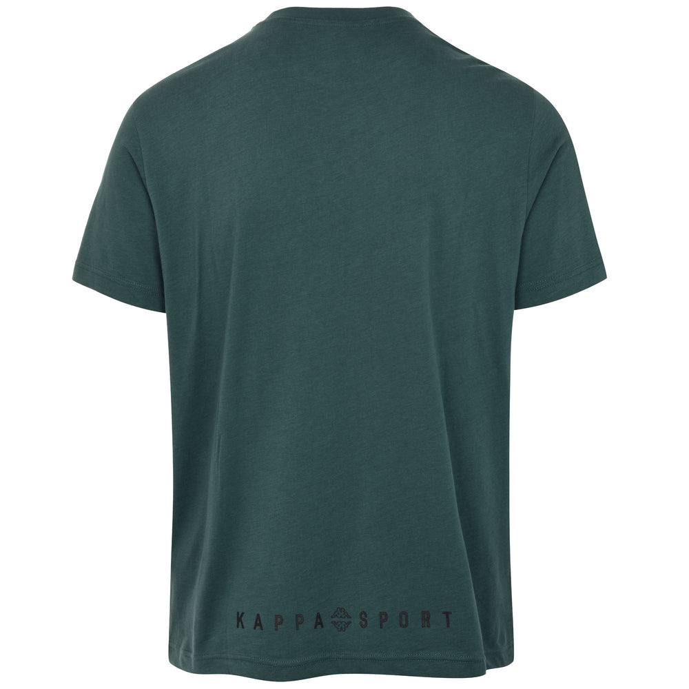 T-ShirtsTop Man LOGO DARTO T-Shirt GREEN TOP Dressed Front (jpg Rgb)	