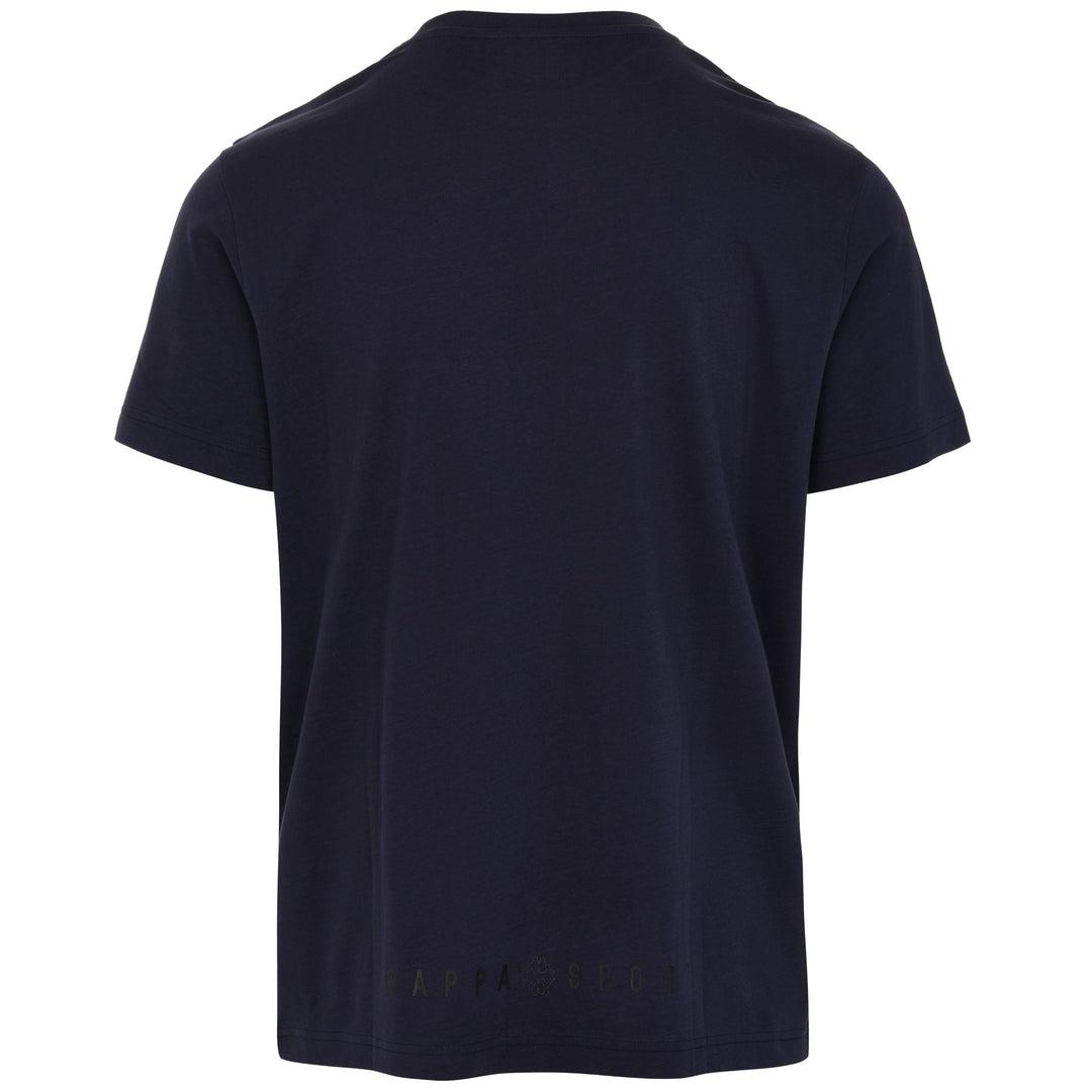 T-ShirtsTop Man LOGO DARTO T-Shirt BLUE DK Dressed Front (jpg Rgb)	