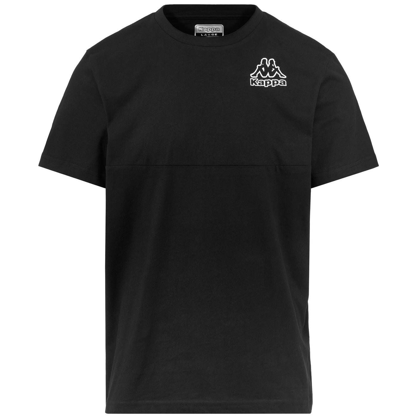 T-ShirtsTop Man LOGO DARTON T-Shirt Black - White | kappa Photo (jpg Rgb)			