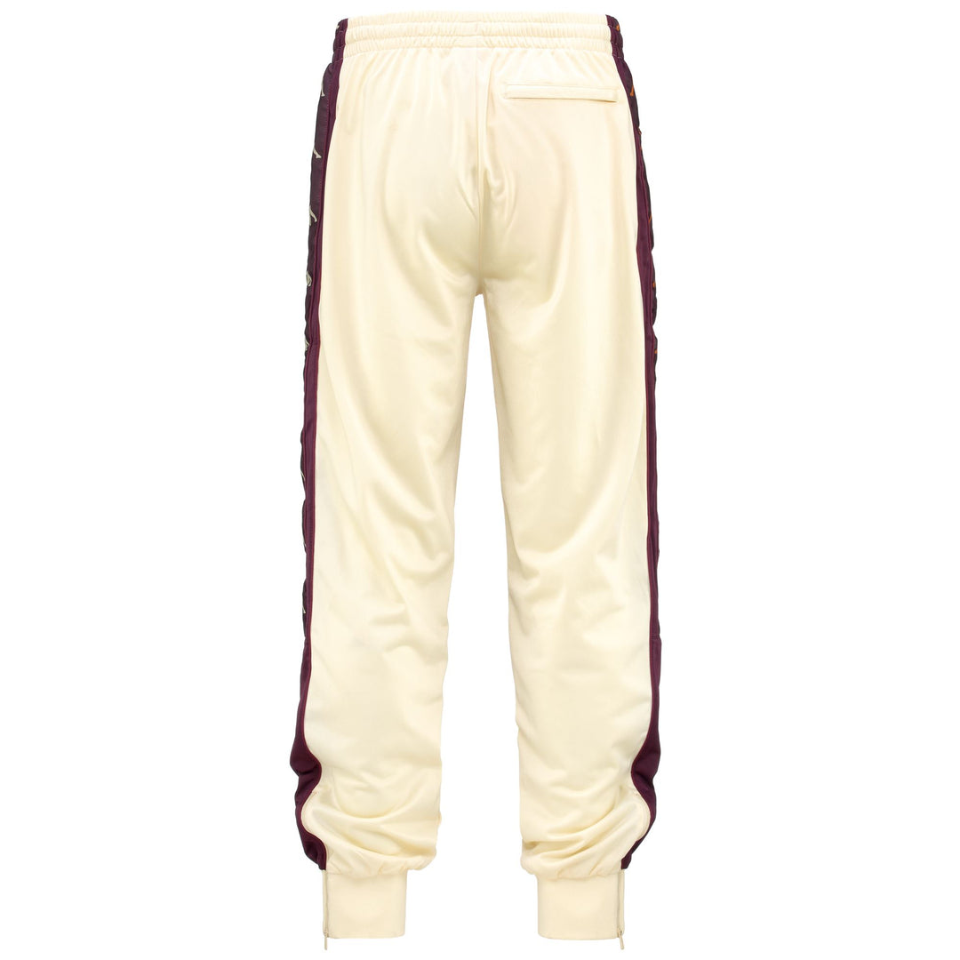 Pants Man 222 BANDA 10 ALENZO Sport Trousers BEIGE NATURALE-ORANGE BLAZING- VIOLET PURPLE Dressed Side (jpg Rgb)		