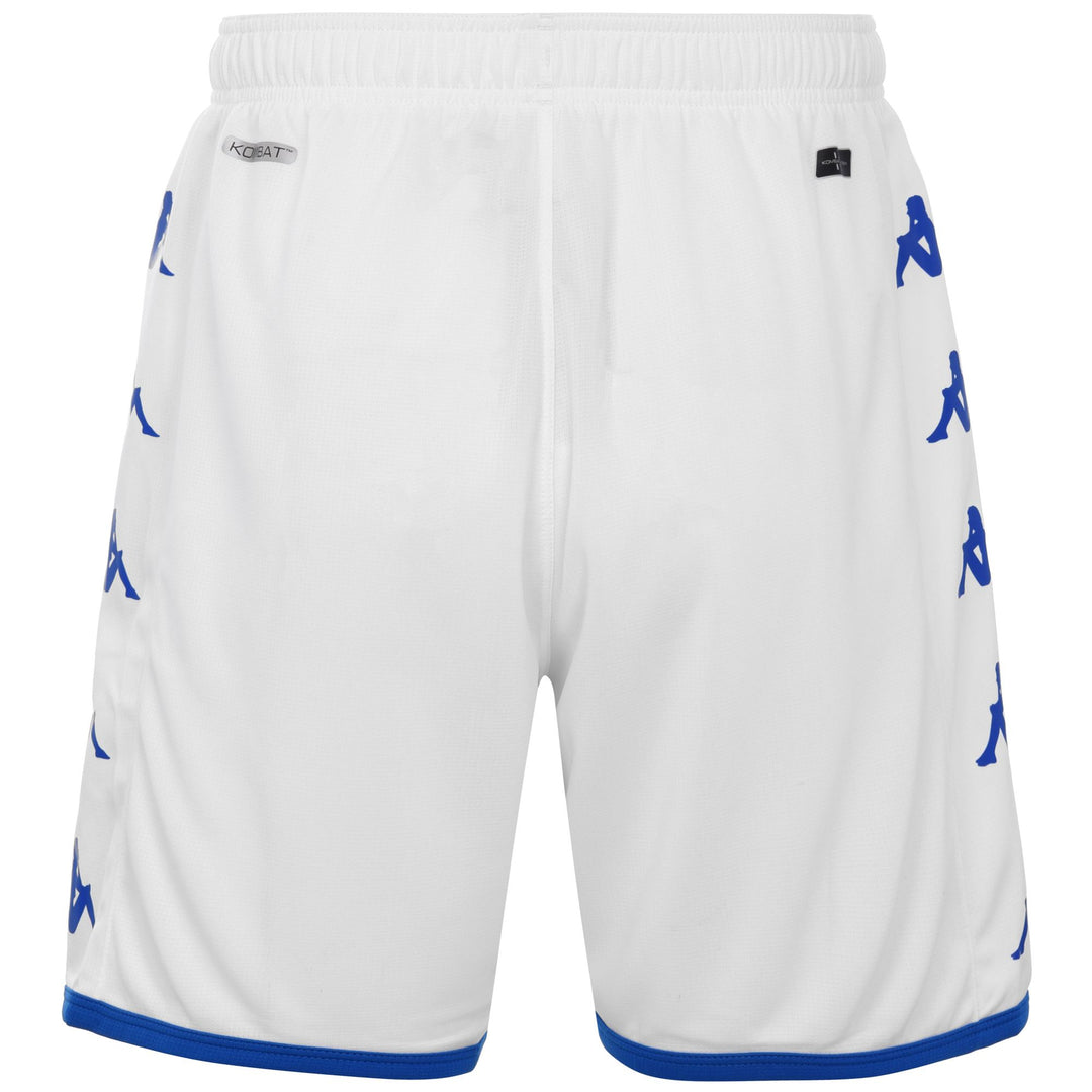 Shorts Man KOMBAT RYDER BRESCIA Sport  Shorts WHITE-BLUE LT Dressed Side (jpg Rgb)		