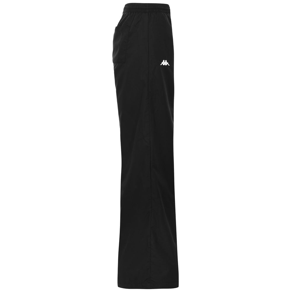 Pants Woman 222 BANDA SYSSI Sport Trousers BLACK-WHITE-GREEN DUSTY Dressed Front (jpg Rgb)	