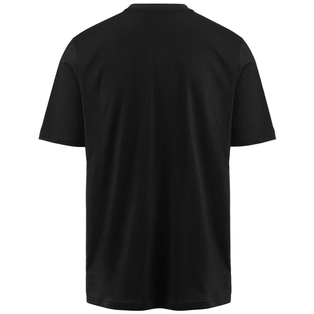 T-ShirtsTop Man LOGO EASY T-Shirt BLACK Dressed Side (jpg Rgb)		