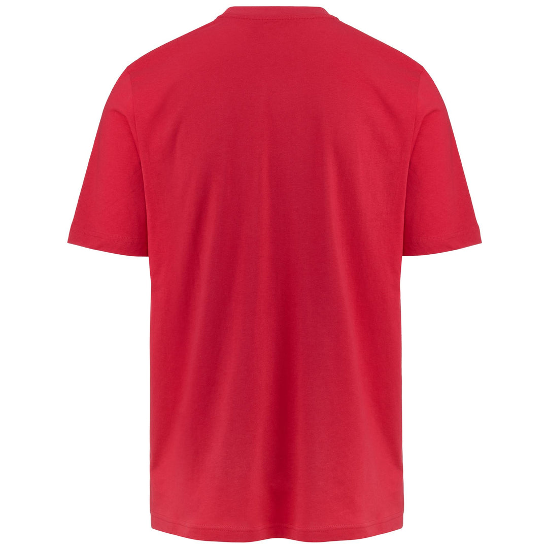 T-ShirtsTop Man LOGO EASY T-Shirt RED CHINESE Dressed Side (jpg Rgb)		