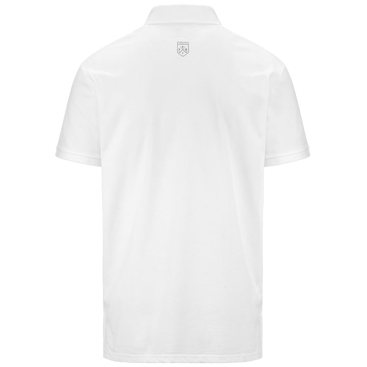 Polo Shirts Man FIMES Polo WHITE Dressed Side (jpg Rgb)		
