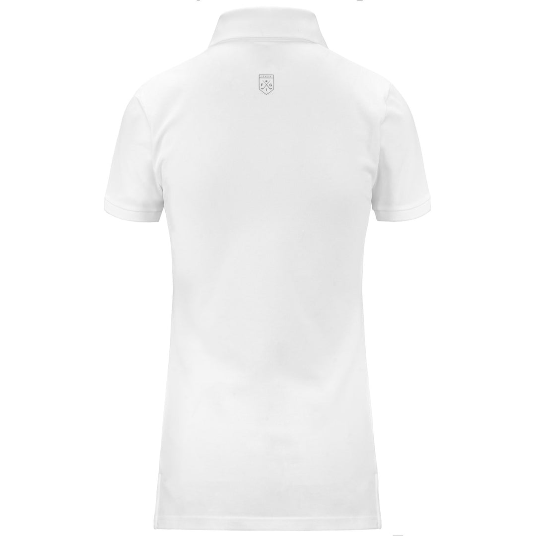 Polo Shirts Woman FADRY Polo WHITE Dressed Side (jpg Rgb)		
