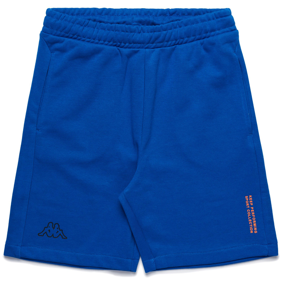 Shorts Boy LOGO BRUINO KID Sport  Shorts BLUE SNORKEL Photo (jpg Rgb)			