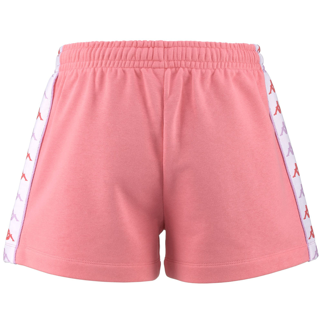 Shorts Woman 222 BANDA TREADYI Sport  Shorts PINK MD-WHITE-VIOLET LILLA Dressed Side (jpg Rgb)		