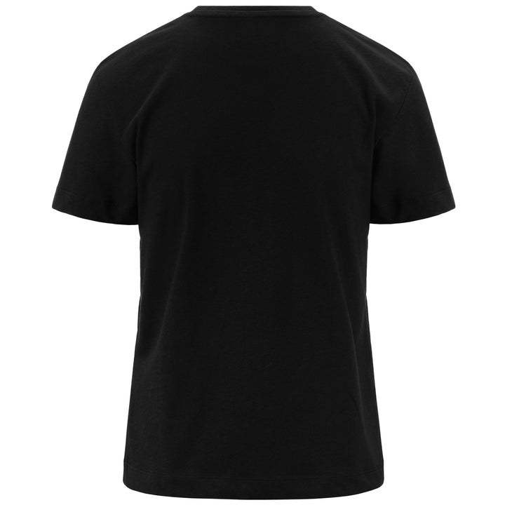 T-ShirtsTop Woman LOGO EIKA T-Shirt BLACK Dressed Side (jpg Rgb)		