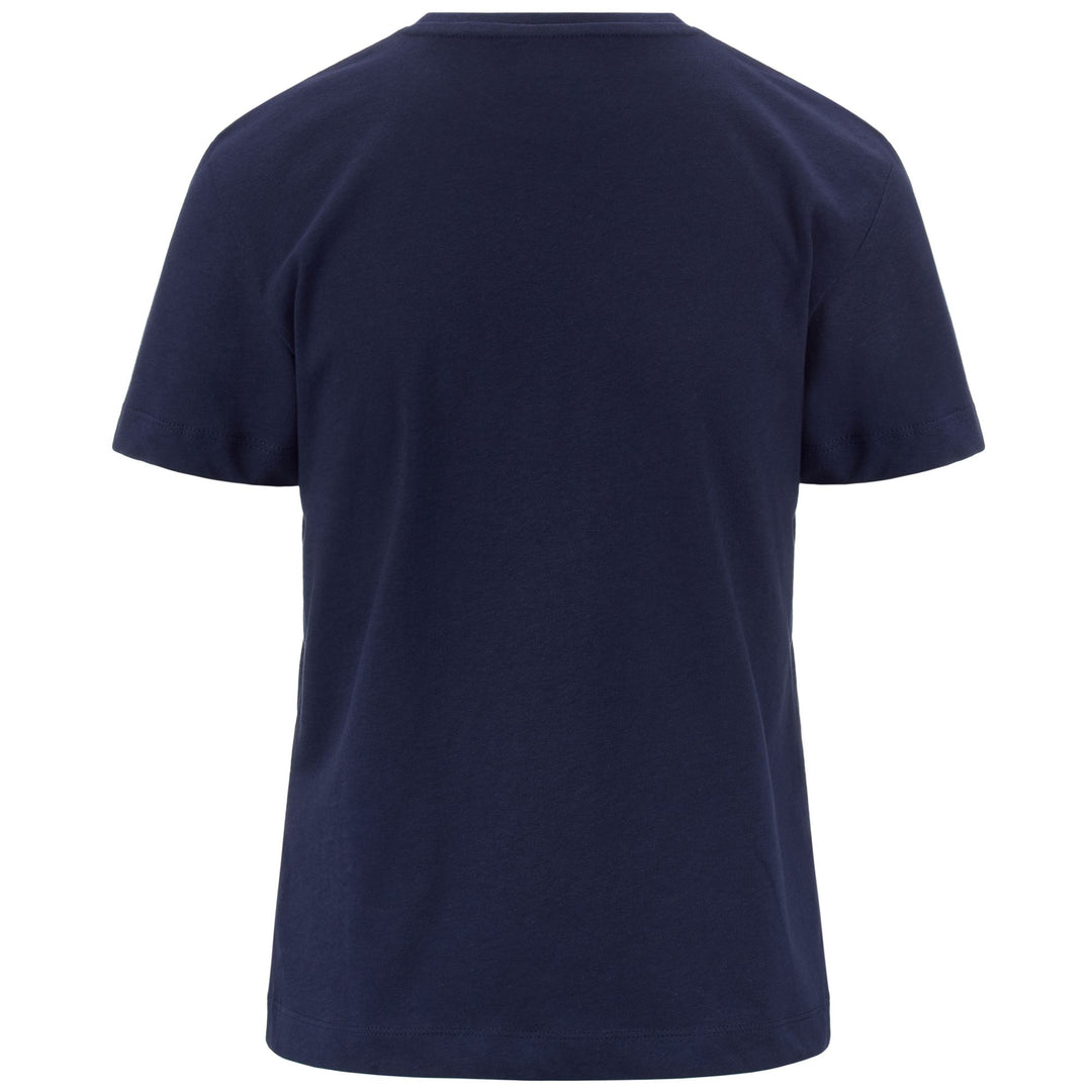 T-ShirtsTop Woman LOGO EIKA T-Shirt BLUE MARINE Dressed Side (jpg Rgb)		