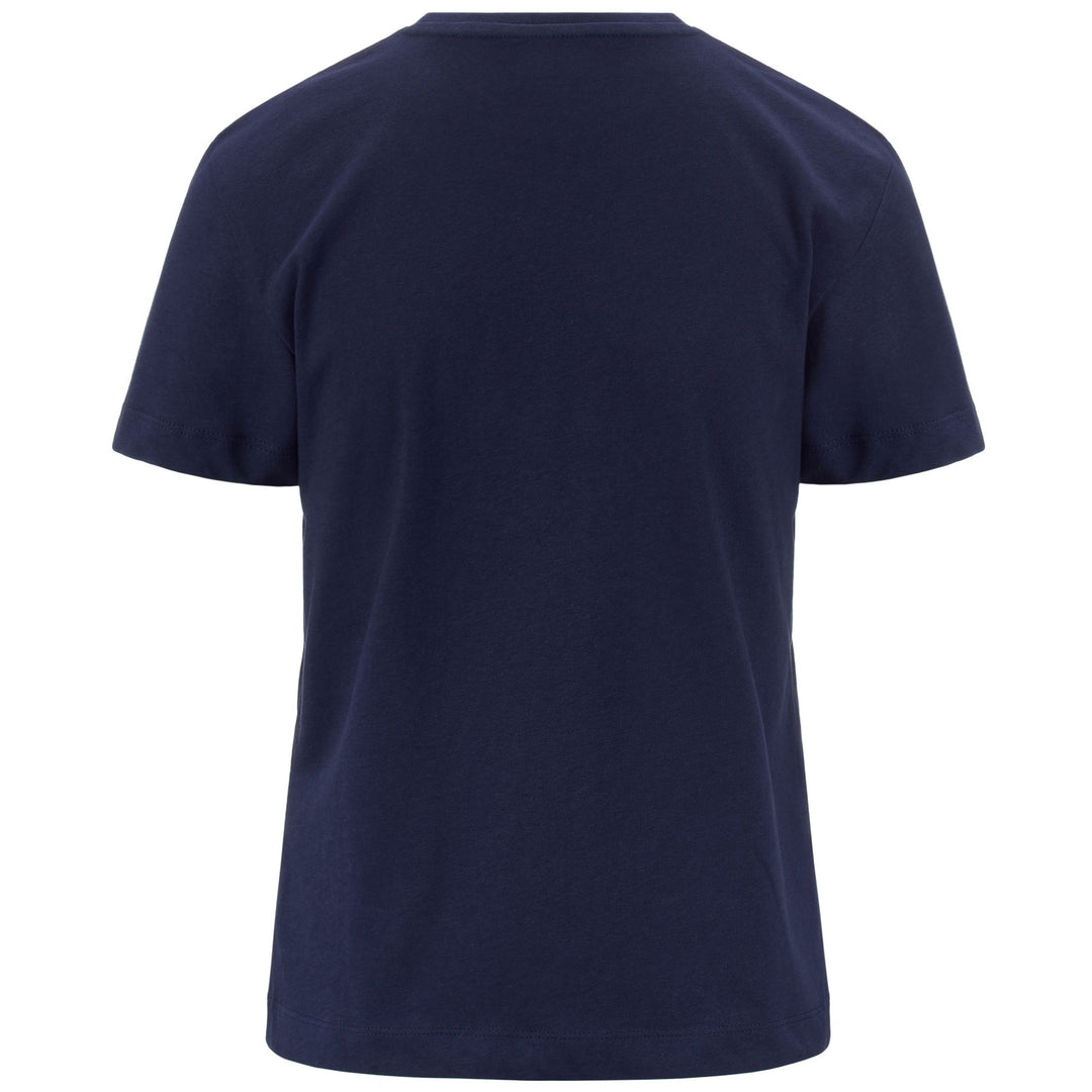T-ShirtsTop Woman LOGO ELEKTRA T-Shirt BLUE MARINE Dressed Side (jpg Rgb)		