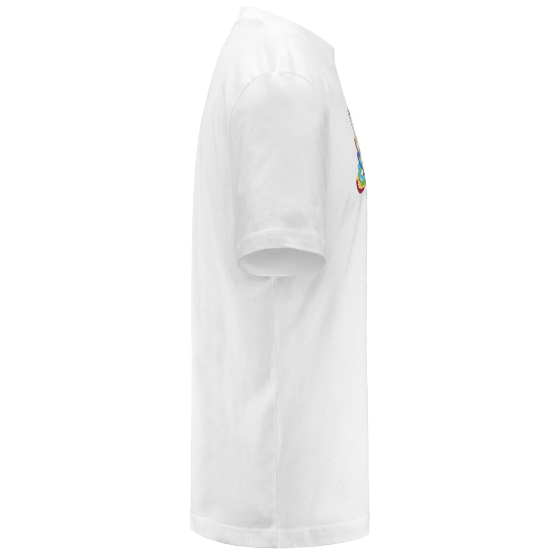 T-ShirtsTop Man LOGO ERAGON T-Shirt WHITE Dressed Front (jpg Rgb)	