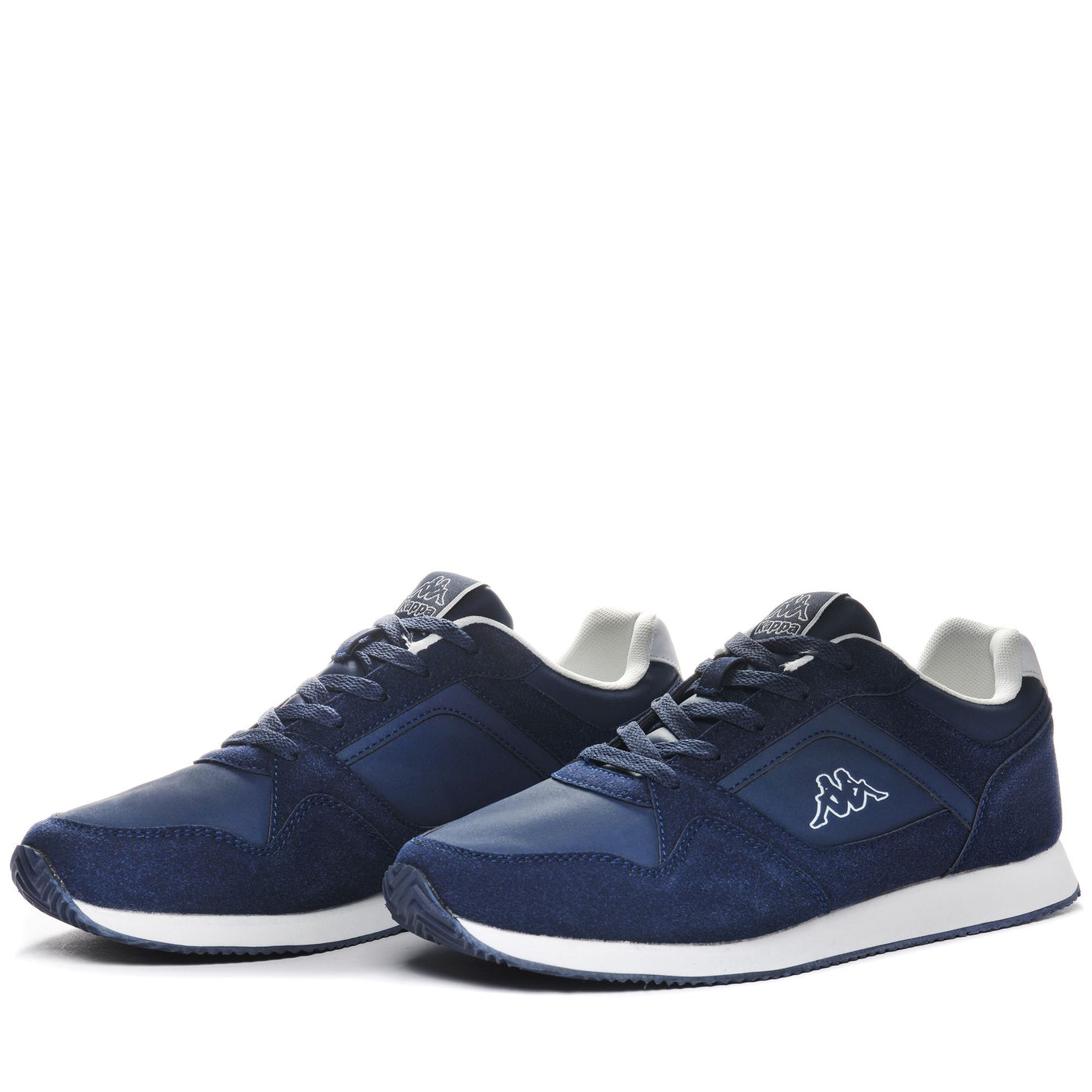 Sneakers Man LOGO FOLES Low Cut BLUE MARINE - WHITE Detail (jpg Rgb)			