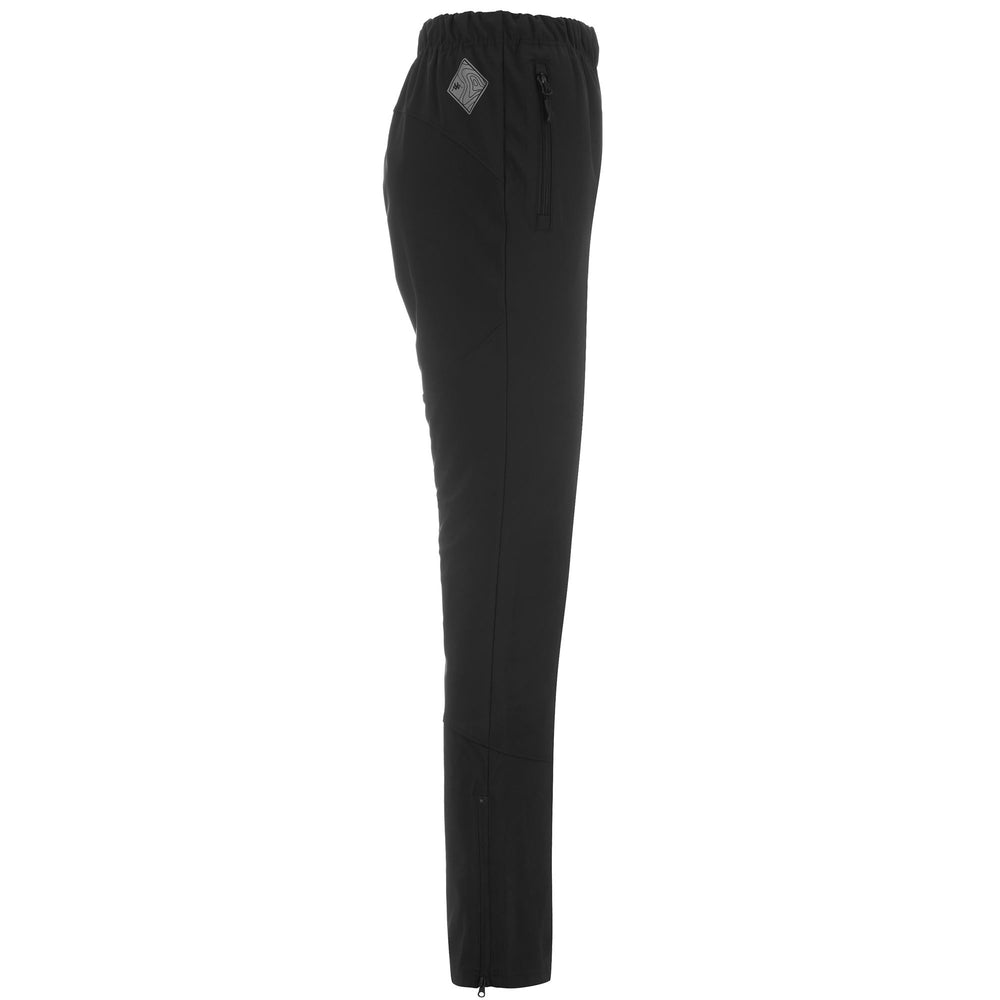 Pants Woman 3CENTO    312 Sport Trousers BLACK Dressed Front (jpg Rgb)	