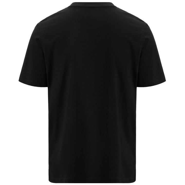 T-ShirtsTop Man LOGO ENZO T-Shirt BLACK Dressed Side (jpg Rgb)		