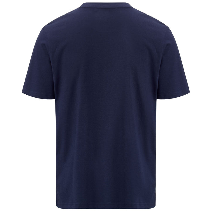 T-ShirtsTop Man LOGO ENZO T-Shirt BLUE MARINE Dressed Side (jpg Rgb)		