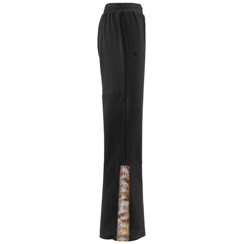 Pants Woman 222 BANDA GREGUSKA GRAPHIK TAPE Sport Trousers GREY COAL-WHITE-BEIGE Dressed Front (jpg Rgb)	