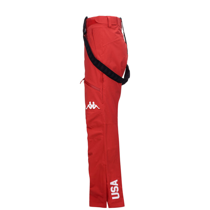 Pants Man 6CENTO 622 HZ US Sport Trousers RED RACING Dressed Back (jpg Rgb)		