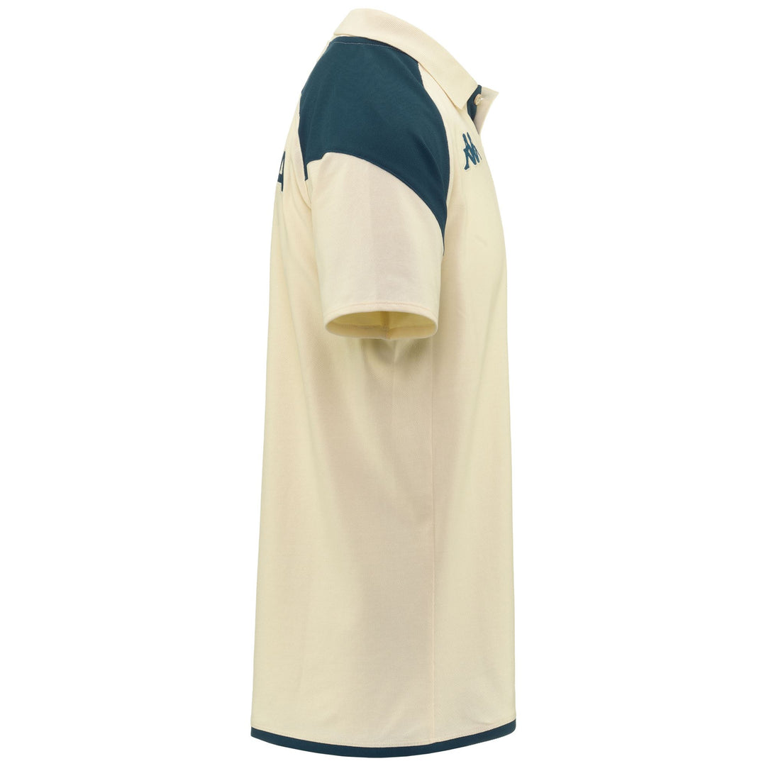 Polo Shirts Man ANGAT 7 GENOA Polo BEIGE-BLUE LEGION Dressed Side (jpg Rgb)		
