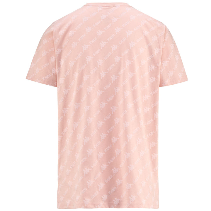 T-ShirtsTop Man AUTHENTIC FOOL T-Shirt PINK BLUSH Dressed Side (jpg Rgb)		