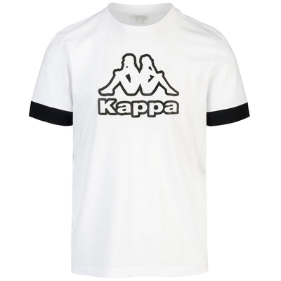 T-ShirtsTop Man LOGO DLOT T-Shirt White - Black | kappa Photo (jpg Rgb)			