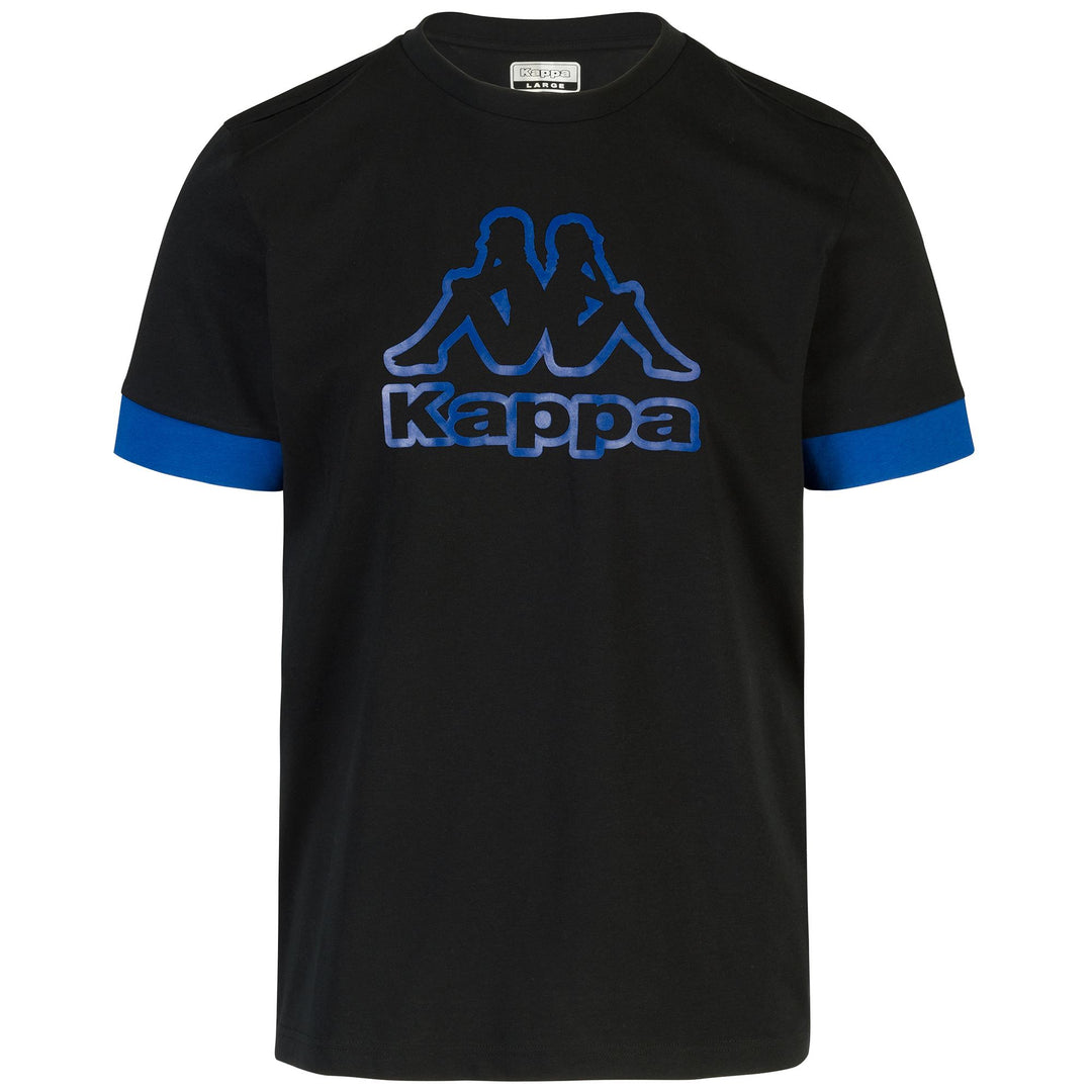 T-ShirtsTop Man LOGO DLOT T-Shirt BLACK - BLUE SAPPHIRE Photo (jpg Rgb)			