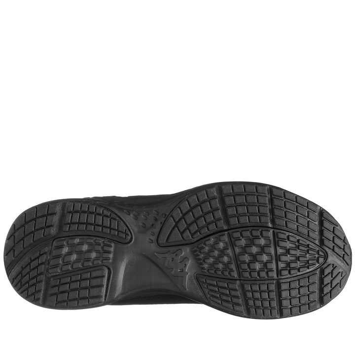 Sport Shoes Unisex KOMBAT GLINCH 1 Low Cut BLACK Dressed Front (jpg Rgb)	