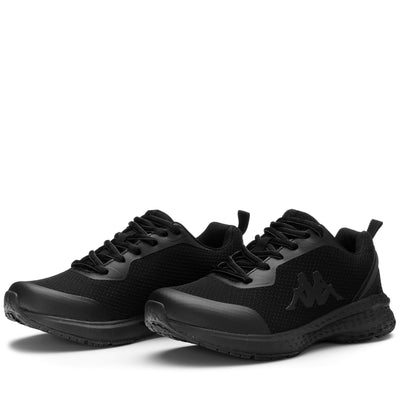 Sport Shoes Unisex KOMBAT GLINCH 1 Low Cut BLACK | kappa Detail (jpg Rgb)			