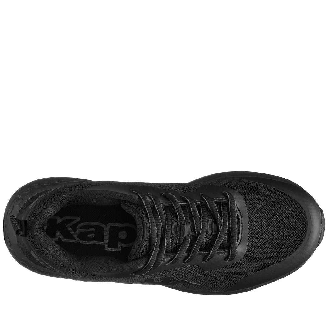 Sport Shoes Unisex KOMBAT GLINCH 1 Low Cut BLACK Dressed Back (jpg Rgb)		