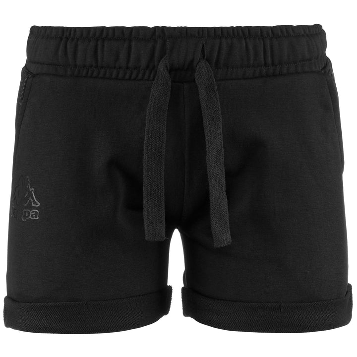 Shorts Woman LOGO DARK Sport  Shorts BLACK Photo (jpg Rgb)			