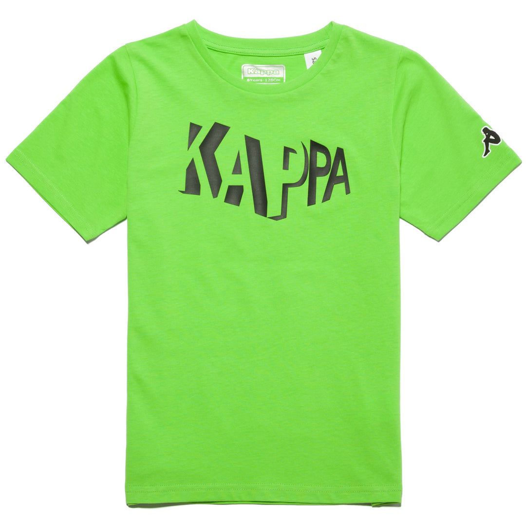 T-ShirtsTop Boy LOGO DIKAP KID T-Shirt GREEN Photo (jpg Rgb)			