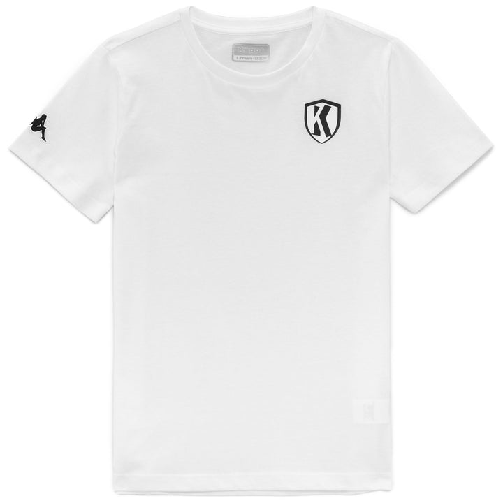 T-ShirtsTop Boy LOGO DEXXO KID T-Shirt WHITE Photo (jpg Rgb)			