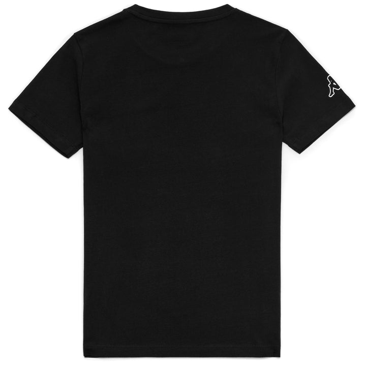 T-ShirtsTop Boy LOGO DEXXO KID T-Shirt BLACK Dressed Front (jpg Rgb)	