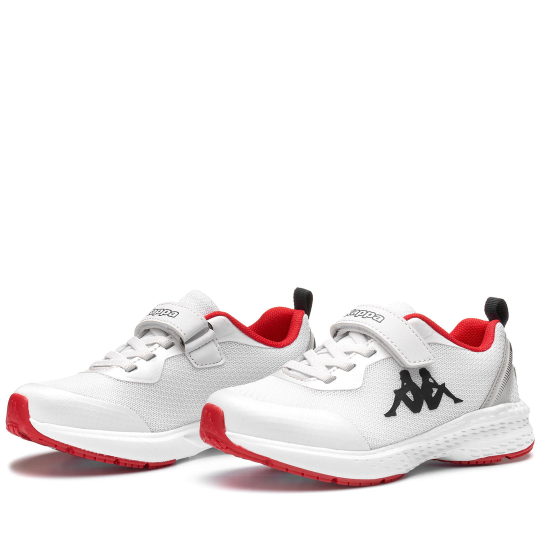 Sneakers Kid unisex LOGO GLINCH EV KID Low Cut WHITE - BLUE MARINE - RED CHINESE Detail (jpg Rgb)			