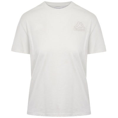 T-ShirtsTop Woman LOGO DISHIRT T-Shirt White Off | kappa Photo (jpg Rgb)			