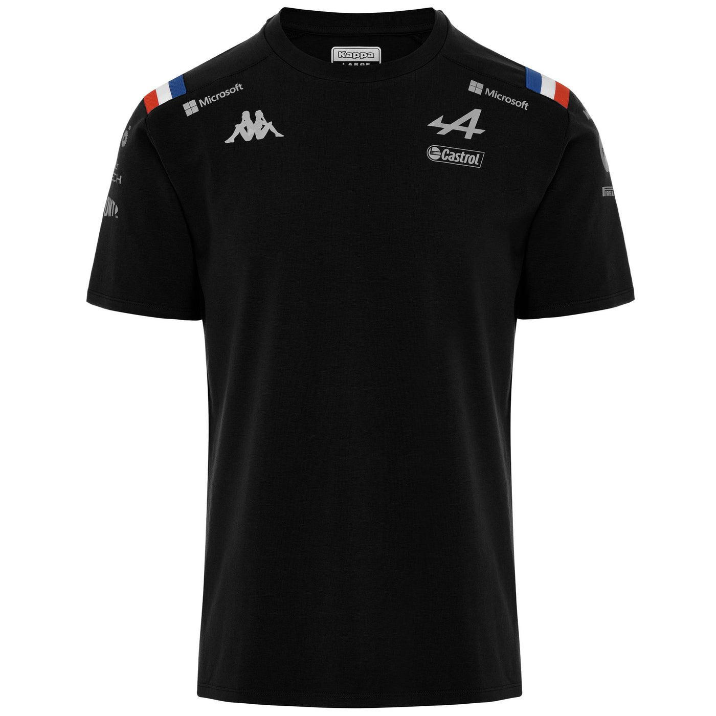 T-ShirtsTop Man ARHOM ALPINE F1 T-Shirt BLACK | kappa Photo (jpg Rgb)			