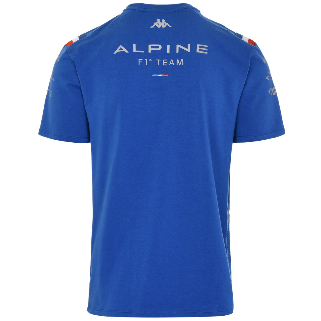T-ShirtsTop Man ARHOM ALPINE F1 T-Shirt BLUE ROYAL MARINE Dressed Side (jpg Rgb)		