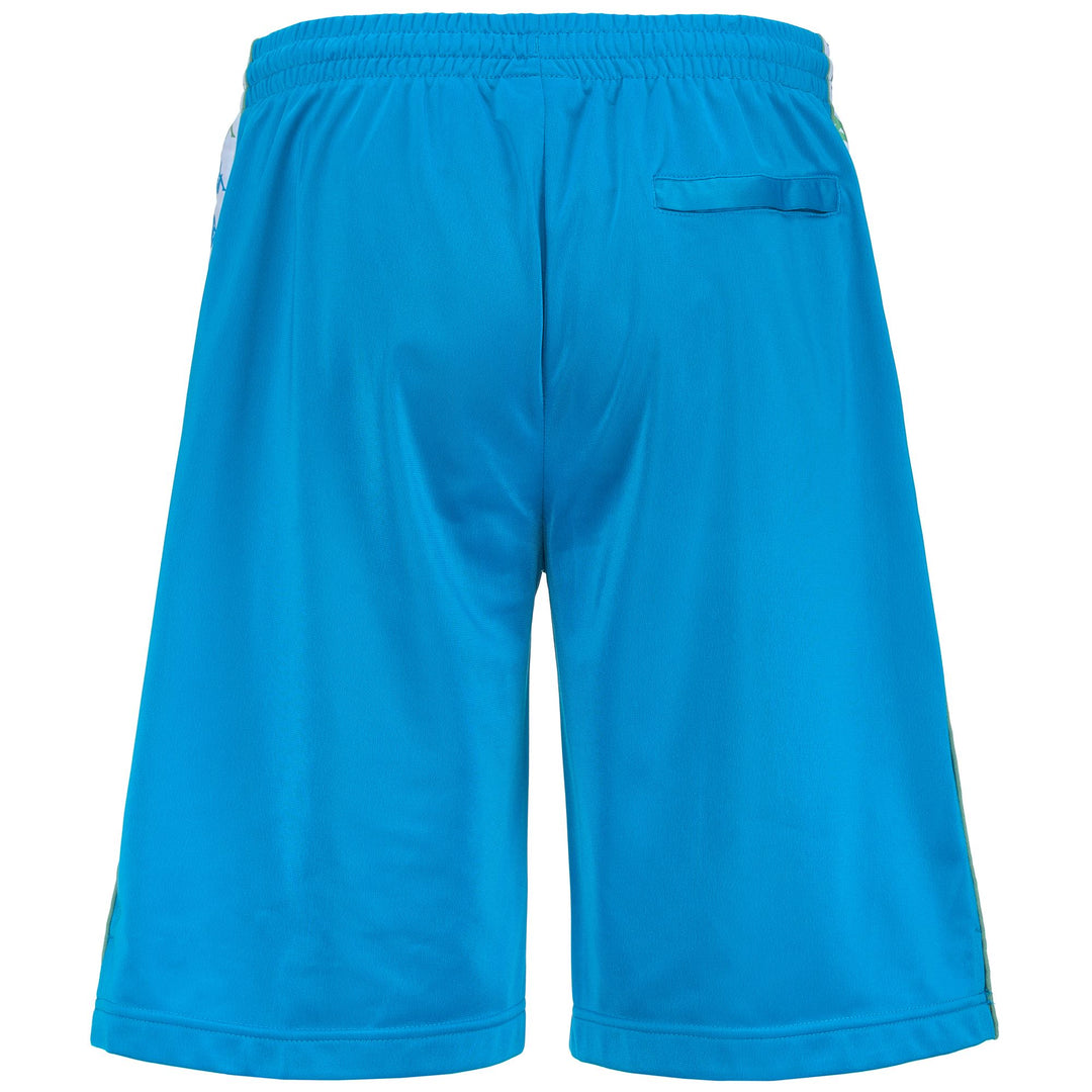 Shorts Man 222 BANDA TREADWELLZI Sport  Shorts BLUE SMURF-WHITE-GREEN DUSTY Dressed Side (jpg Rgb)		