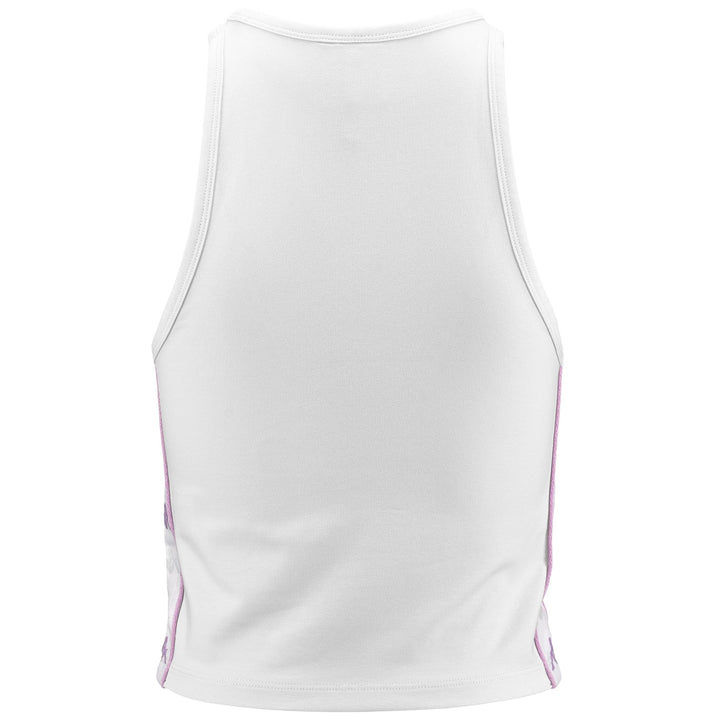 T-ShirtsTop Woman 222 BANDA SILVA Top GREY LT-WHITE-VIOLET LILLA Dressed Side (jpg Rgb)		