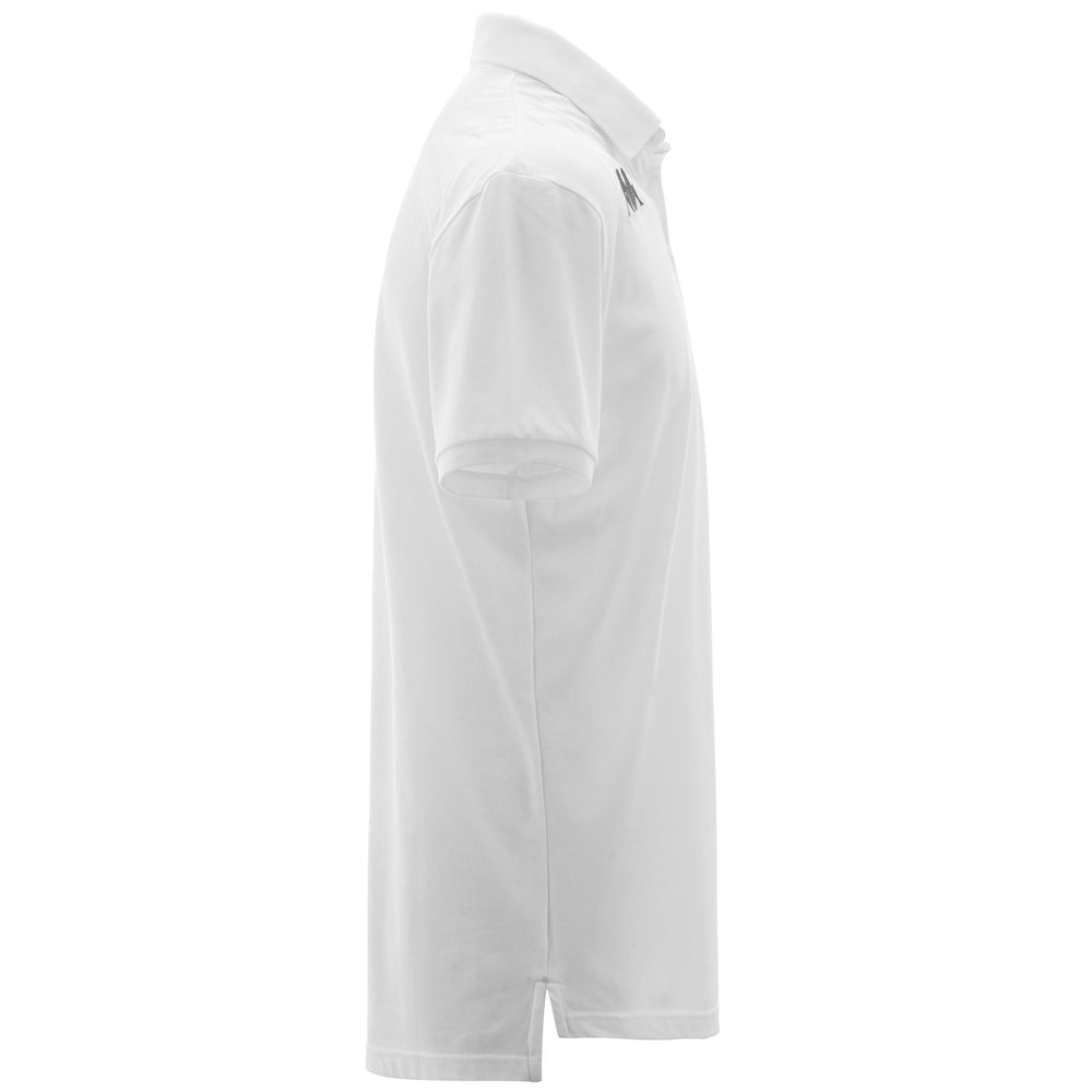 Polo Shirts Man FIVUS Polo WHITE Dressed Front (jpg Rgb)	