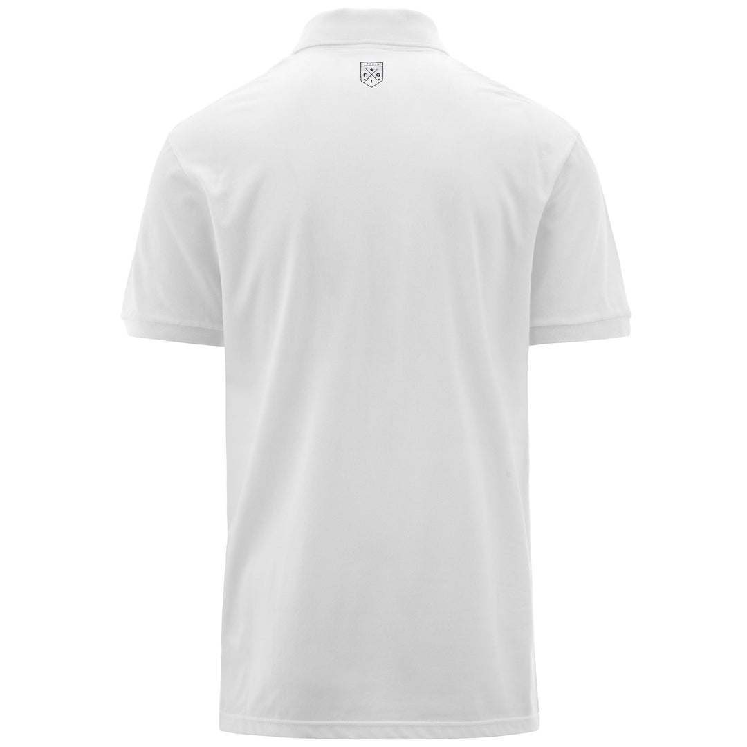 Polo Shirts Man FIVUS Polo WHITE Dressed Side (jpg Rgb)		