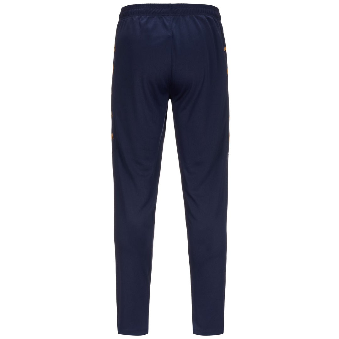 Pants Man KAPPA4FOOTBALL GASTON Sport Trousers BLUE MARINE Dressed Side (jpg Rgb)		