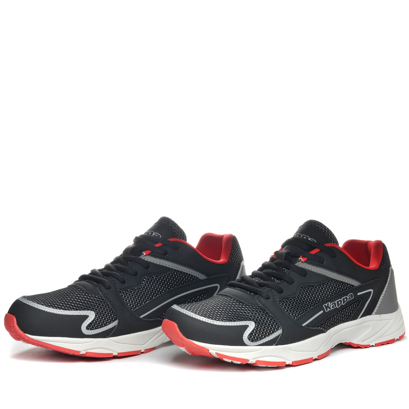 Sneakers Unisex SELEN Low Cut BLACK-RED Detail (jpg Rgb)			