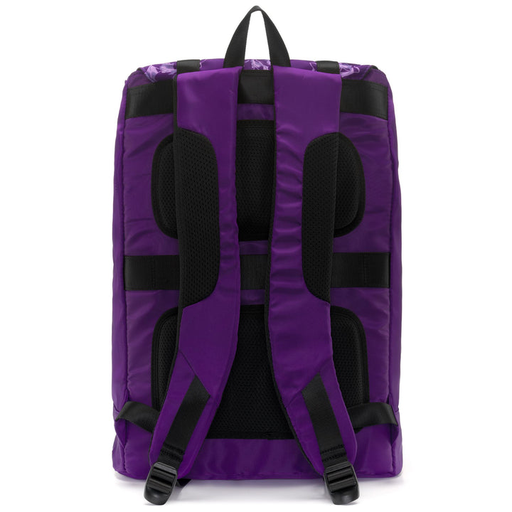 Bags Unisex ARECKO FIORENTINA Backpack VIOLET INDIGO Dressed Side (jpg Rgb)		